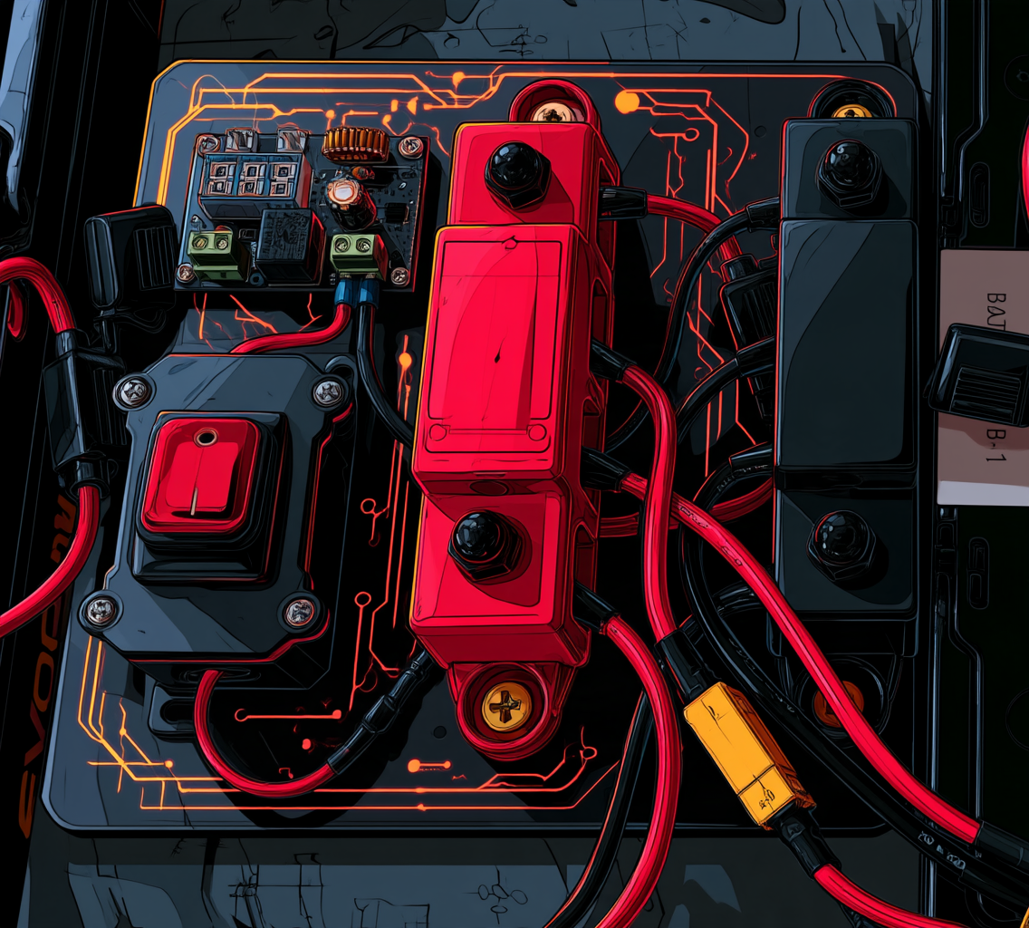 UrsiQ Power Supply Unit components and field power connections