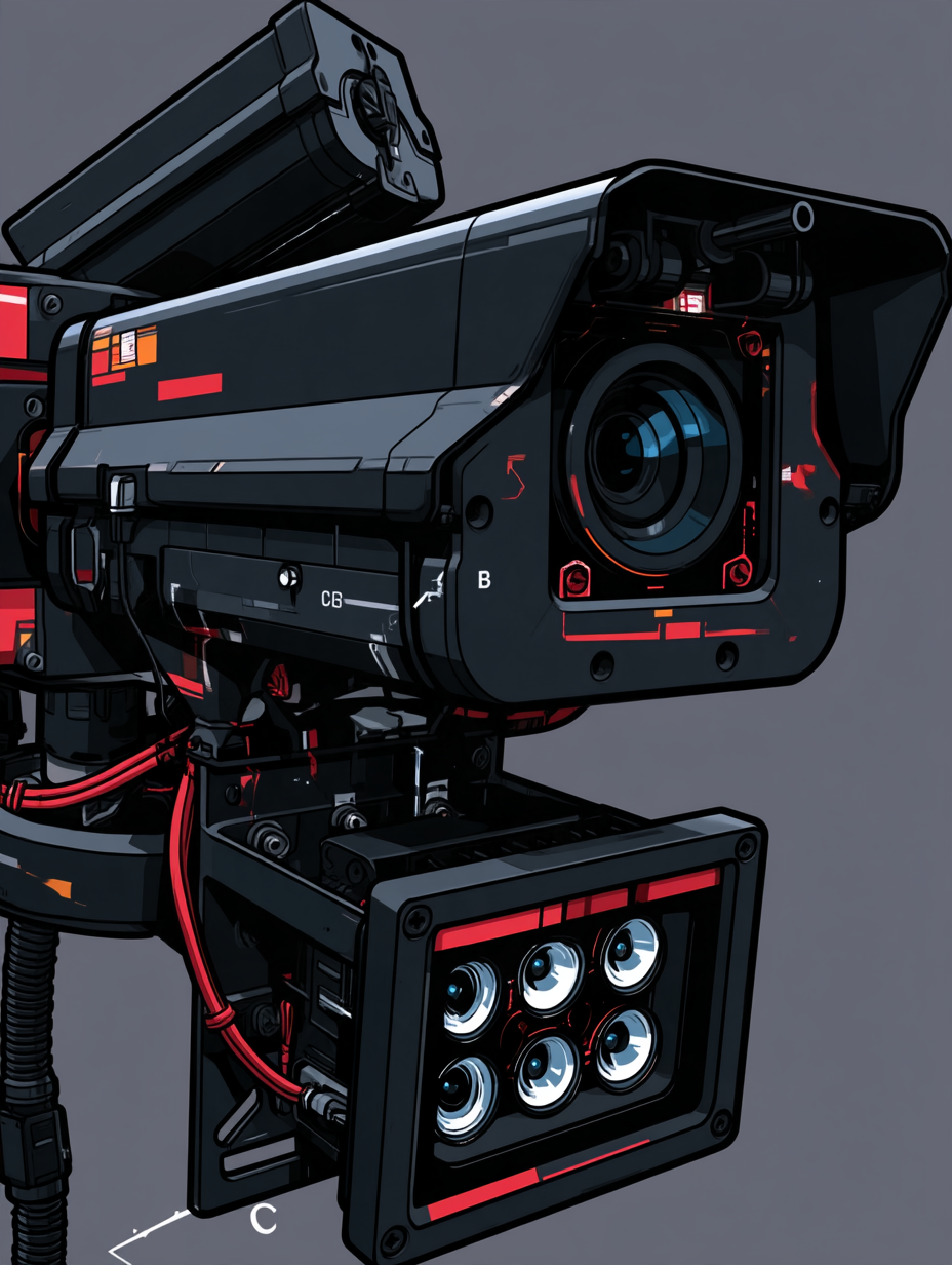 Stylized UrsiQ Intelligent Camera Unit